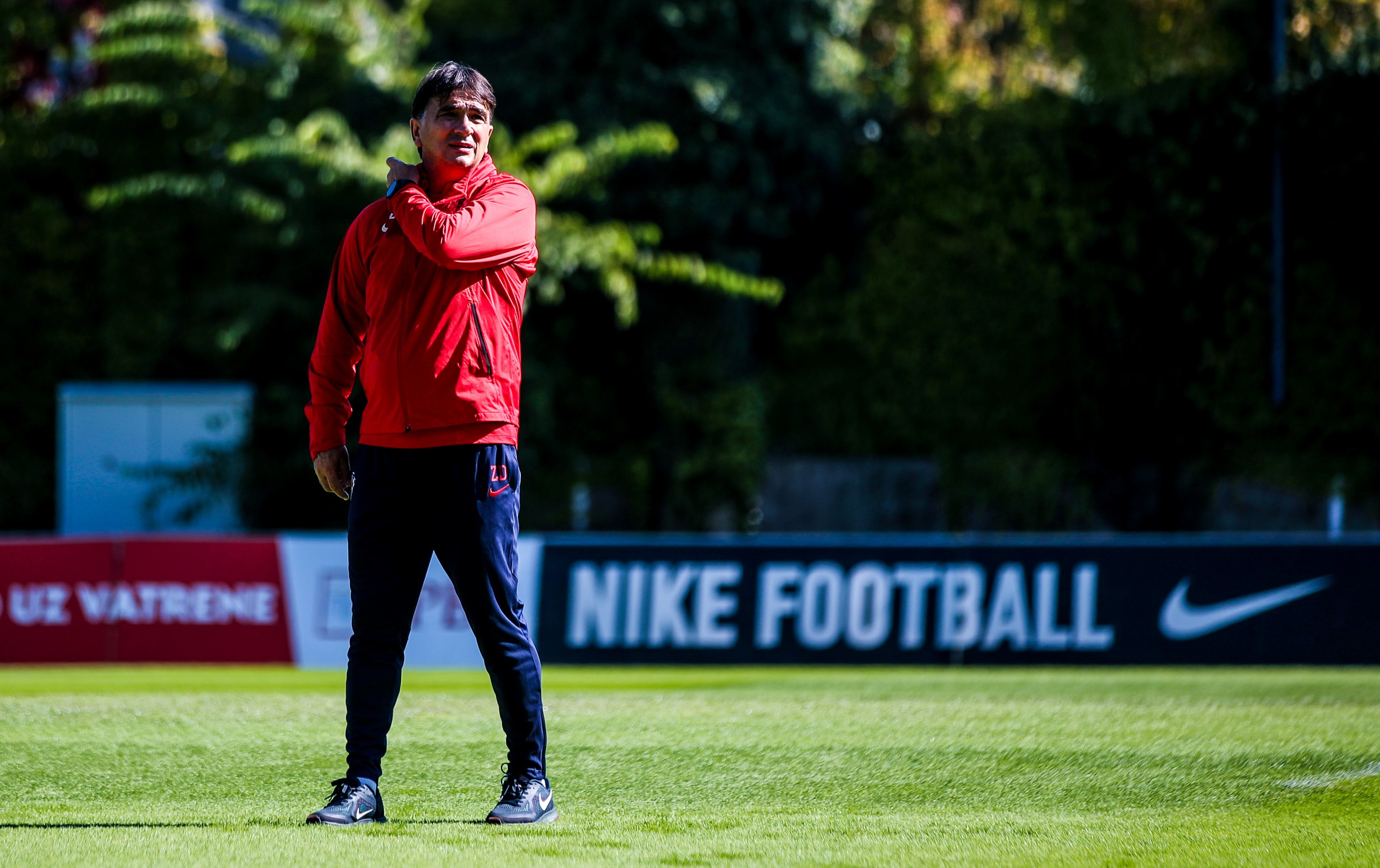 23.09.2022., Zagreb - Trening hrvatske nogometne reprezentacije na terenu Hitrec Kacian. Izbornik Zlatko Dalic.
  Photo: Slavko Midzor/PIXSELL