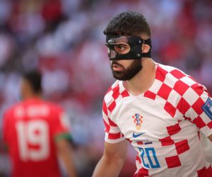 Croatian Josko Gvardiol pictured during a soccer game between Morocco and Croatia, in Group F of the FIFA 2022 World Cup in Al Khor, State of Qatar on Wednesday 23 November 2022. BELGA PHOTO VIRGINIE LEFOUR Photo: VIRGINIE LEFOUR/PIXSELL