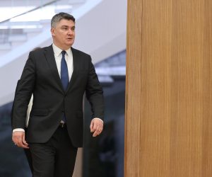 23.11.2022., Zagreb, ured predsjednika - Predsjednik Republike Zoran Milanovic, primio je saveznog kancelara Republike Austrije Karla Nehammera. Photo: Marko Prpic/PIXSELL