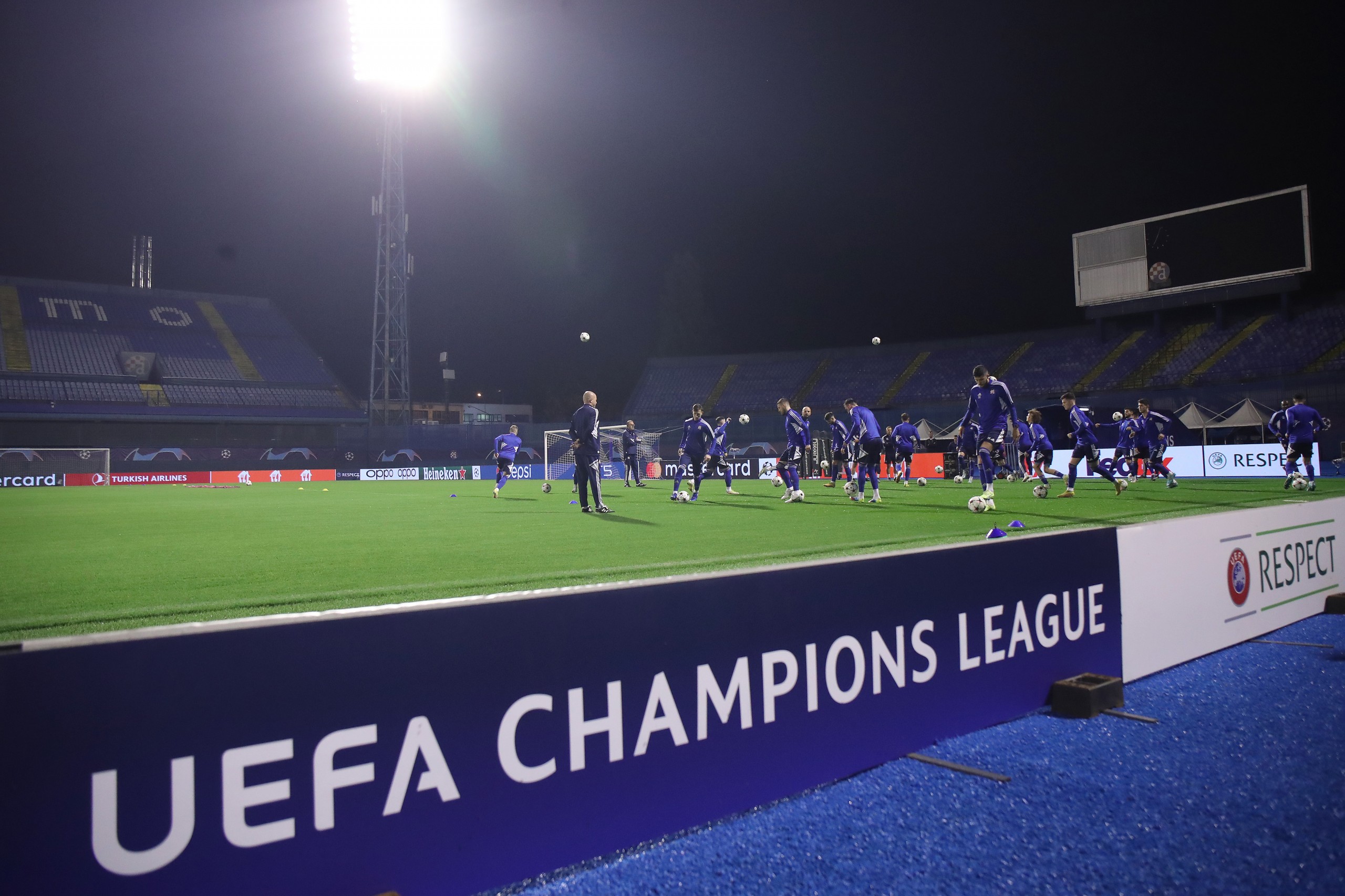 24.10.2022., stadion Maksimir, Zagreb -  Trening nogometasa GNK Dinama uoci utakmice 5. kola UEFA Lige prvaka izmedju GNK Dinama - AC Milan.  Photo: Luka Stanzl/PIXSELL