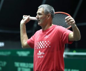 24.11.2022., Malaga - Davis Cup by Rakuten Final. Trening hrvatske reprezentacije. Vedran Martic. Photo: Sanjin Strukic/PIXSELL