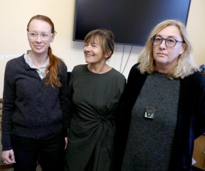 25.10.2022., Zagreb - Predstavnici Zenske mreze Hrvatske  govorili su na konferenciji za medije o Nacionalnom planu za ravnopravnost spolova kojeg je izradio vladin Ured za ravnopravnost spolova, a koji po njihovom misljenju pokazuje da se namjerava nastaviti politika ignoriranja zenskih prava. Photo: Patrik Macek/PIXSELL