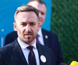 25.11.2022., Osijek - Ministrica regionalnog razvoja i fondova Europske unije Natasa Tramisak i ministar rada, mirovinskoga sustava, obitelji i socijalne politike Marin Piletic nazocili su otvorenju Centra za nestalu i zlostavljanu djecu u Visnjevcu, najmodernije i najopremljenije zgrade za pruzanje socijalnih usluga u Hrvatskoj. Photo: Davor Javorovic/PIXSELL