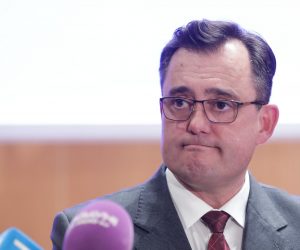 26.11.2021., Zagreb - Konferencija za medije u organizaciji Fonda za obnovu Grada Zagreba na kojoj je govorio ravnatelj Fonda Damir Vandjelic. Photo: Robert Anic/PIXSELL
