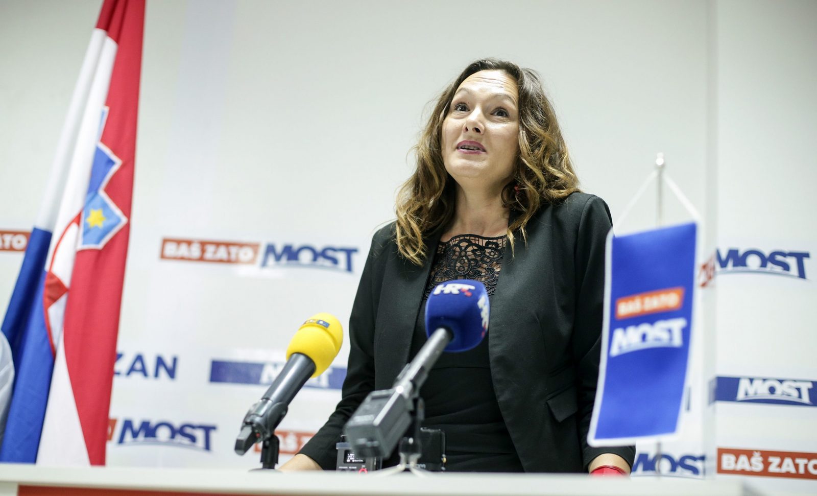 27.09.2015., Zagreb - Otvorenje prostorija Mosta nezavisnih lista u Smiciklasovoj ulici.  Ruzica Vukovic. "nPhoto: Petar Glebov/PIXSELL