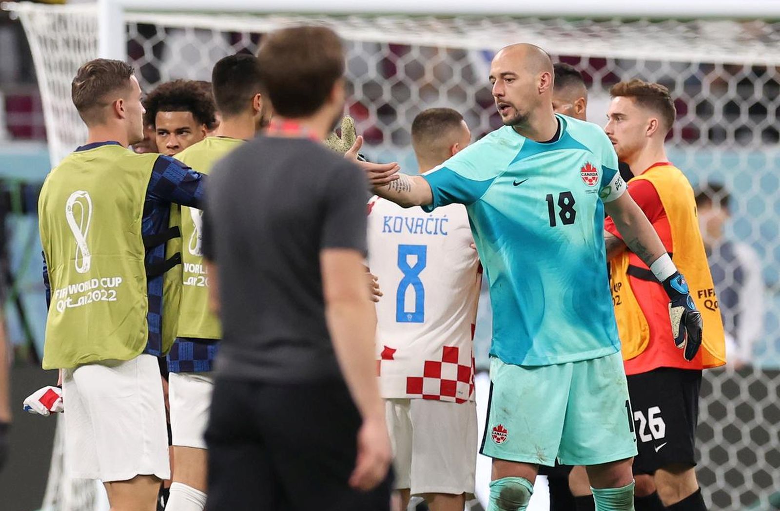 27.11.2022., Khalifa International stadion, Katar - FIFA Svjetsko prvenstvo, skupina F, 2. kolo, Hrvatska - Kanada. Milan Borjan Photo: Goran Stanzl/PIXSELL