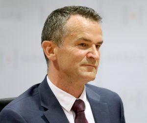 29.08.2022., Zagreb - U Hrvatskoj agenciji za nadzor financijskih usluga potpisan je danas ugovor o tehnickoj suradnji između Hanfe i ukrajinskog regulatora. Photo: Patrik Macek/PIXSELL