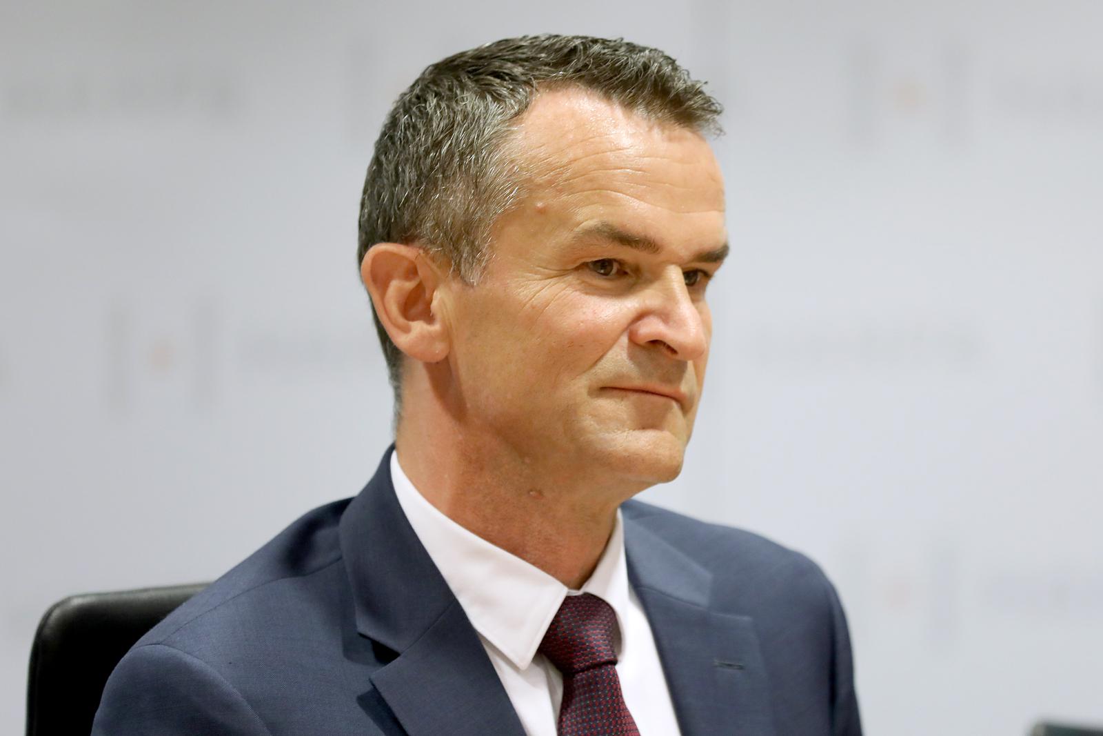 29.08.2022., Zagreb - U Hrvatskoj agenciji za nadzor financijskih usluga potpisan je danas ugovor o tehnickoj suradnji između Hanfe i ukrajinskog regulatora. Photo: Patrik Macek/PIXSELL