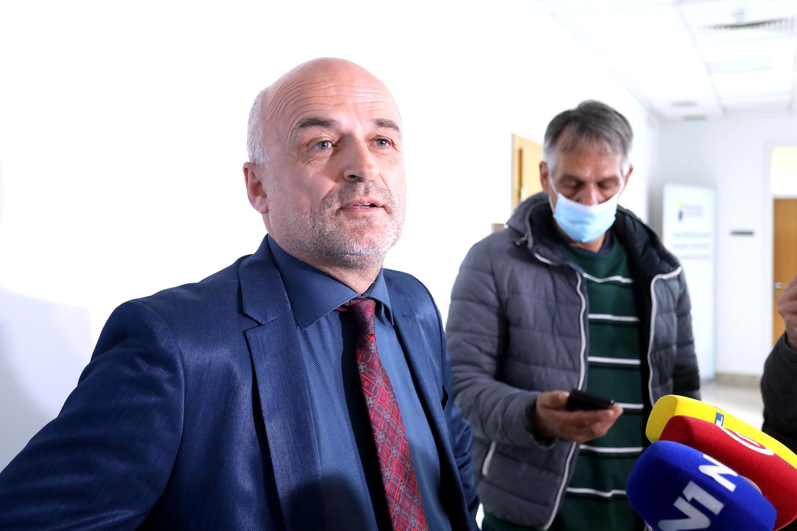 31.03.2021., Zagreb - 52. sjednica Drzavnog sudbenog vijeca pocela je jutros u Ministarstvu pravosudja i uprave. Na dnevnom redu je, uz ostalo, rasprava i odlucivanje o prijedlogu predsjednika Zupanijskog suda u Osijeku za privremenim udaljenjem od obavljanja sudacke duznosti sudaca Zupanijskog suda u Osijeku. rPhoto: Patrik Macek/PIXSELL