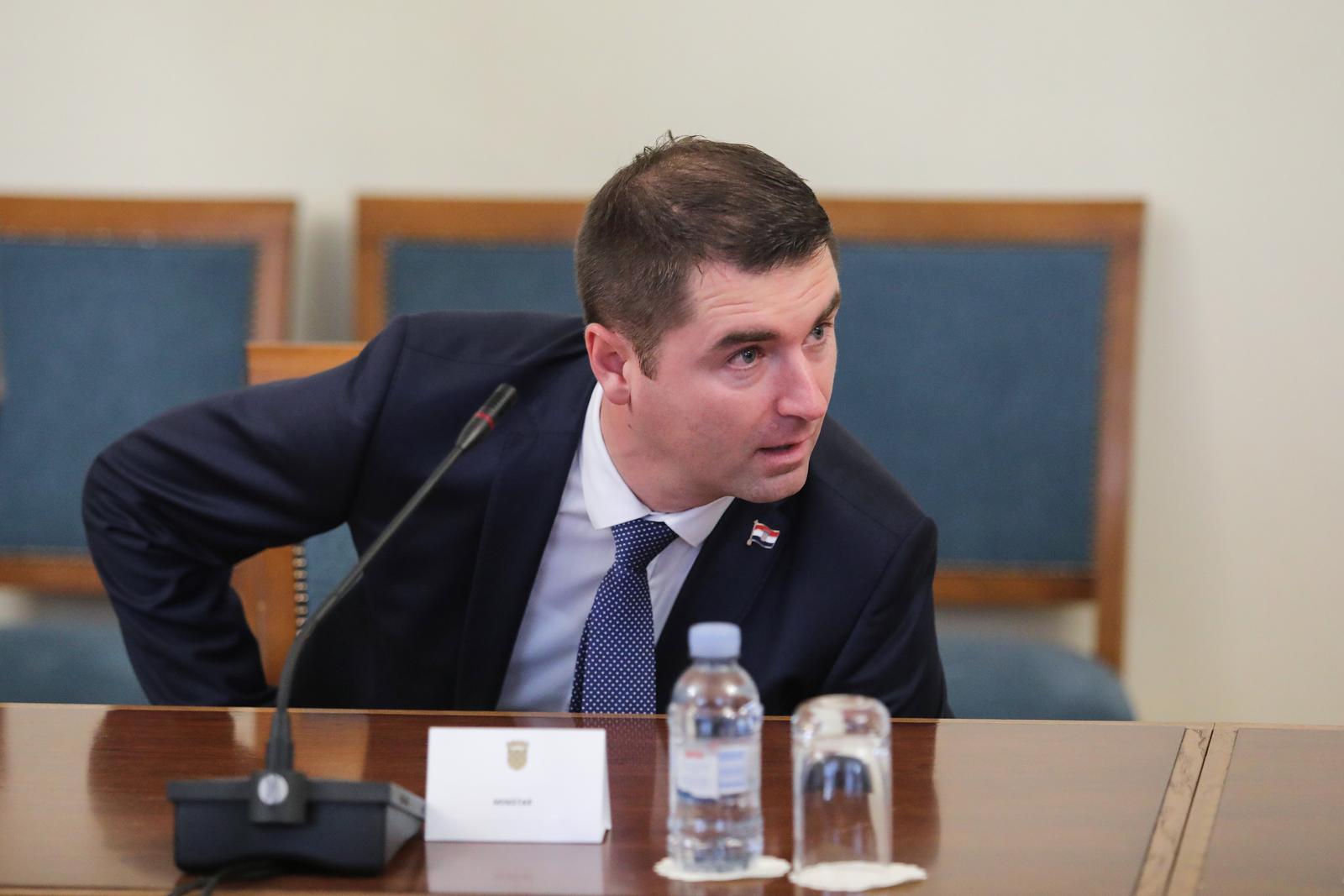 31.10.2022., Zagreb - U Saboru je odrzana 48. tematska sjednica Odbora za gospodarstvo. Davor Filipovic, ministar gospodarstva i odrzivog razvoja Photo: Tomislav Miletic/PIXSELL