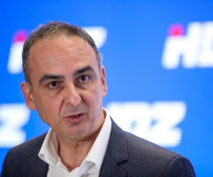 31.10.2022., Zagreb - Mario Kapulica dao je izjavu medijima nakon zavrsetka sjednice sireg predsjednistva HDZ-a. Photo: Slavko Midzor/PIXSELL Photo: Slavko Midzor/PIXSELL