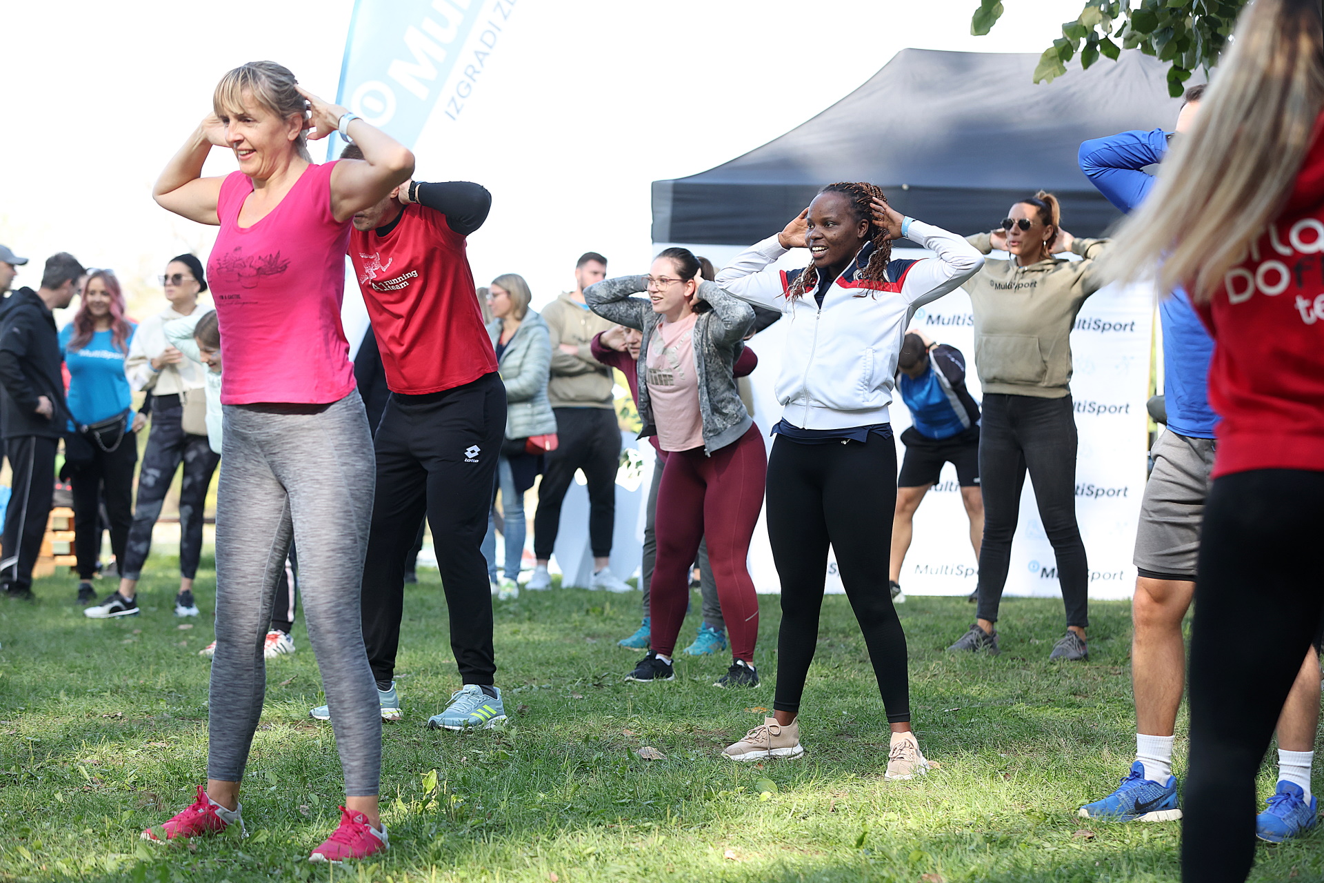 24.09.2022., Zagreb - MultiSport Health Fest - najveci fitness festival o zdravom zivotu i prehrani odrzao se na zagrebackom jezeru Jarun. 
Photo: Goran Stanzl/PIXSELL