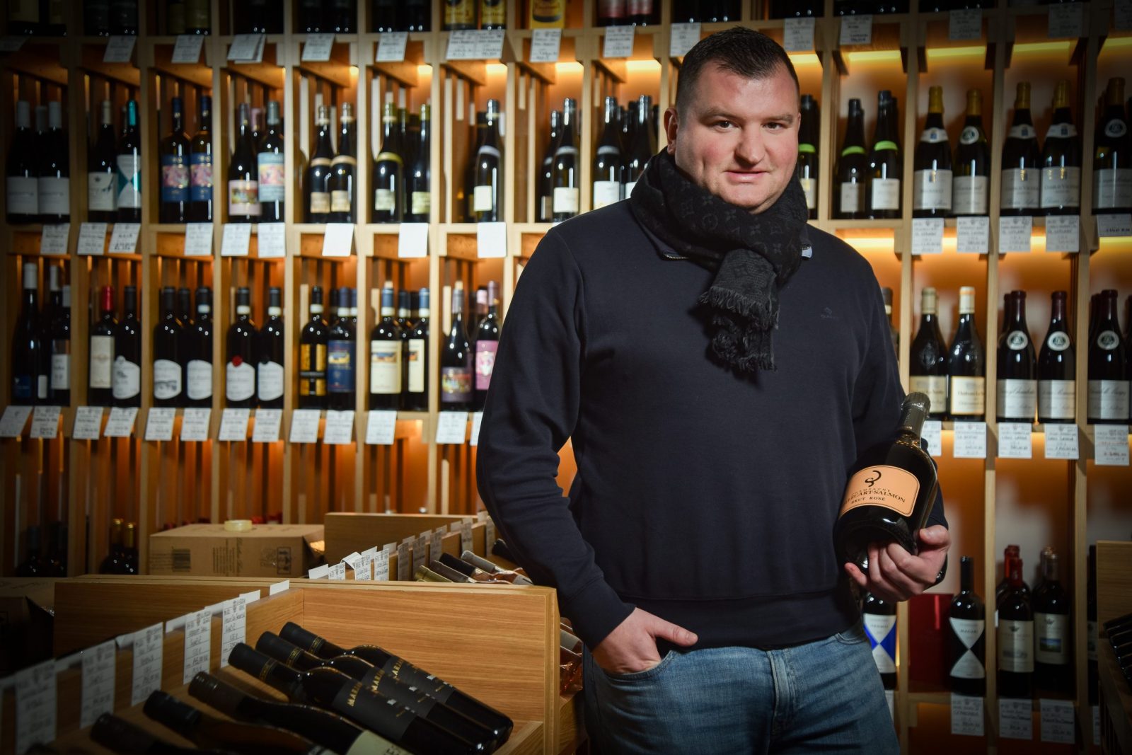 16.12.2022., Zagreb - Filip Veselovac, sommelier. 

Photo Sasa ZinajaNFoto