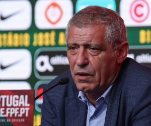 epa10298565 Portugal national soccer team head coach Fernando Santos attends a press conference  to announce his final squad for the FIFA World Cup Qatar 2022 in Oeiras, Portugal, 10 November 2022.  EPA/ANTONIO COTRIM