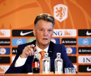 epa10299787 Head coach Louis van Gaal of the Dutch national soccer team attends a press conference in Zeist, Netherlands, 11 November 2022. He explained his selection for the upcoming 2022 FIFA World Cup in Qatar.  EPA/MAURICE VAN STEEN