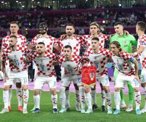 Doha, 01.12.2022. - Utakmica 3. kola F skupine SP-a Katar 2022 Hrvatska - Belgija na stadionu Ahmad bin Ali. Na slici prva postava. foto HINA/ Damir SENČAR/ dk