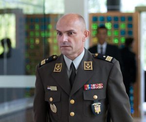 01.09.2014., Zagreb -  Sjednica Vijeca za obranu Republike Hrvatske odrzana je u Uredu predsjednika, Pantovcak 241.rIvica Kinder. r rPhoto: Davor Puklavec/PIXSELL
