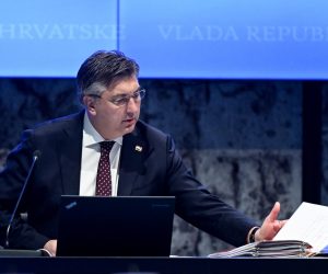 01.12.2022., Zagreb - U Nacionalnoj i sveucilisnoj knjiznici odrzana je 171. sjednica Vlade Republike Hrvatske. Predsjednik Vlade RH Andrej Plenkovic Photo: Davorin Visnjic/PIXSELL