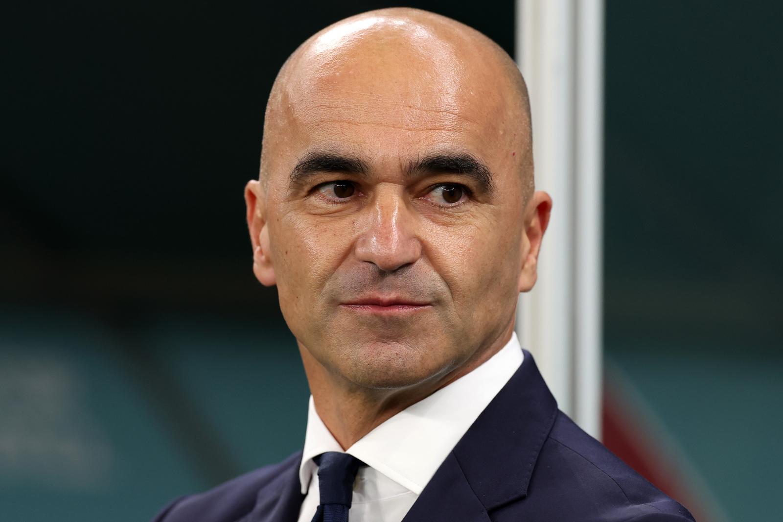 01.12.2022., stadion Ahmad Bin Ali, Al Rayyan, Katar - FIFA Svjetsko prvenstvo, skupina F, 3. kolo, Hrvatska - Belgija. zbornik Belgije Roberto Martinez Photo: Goran Stanzl/PIXSELL
