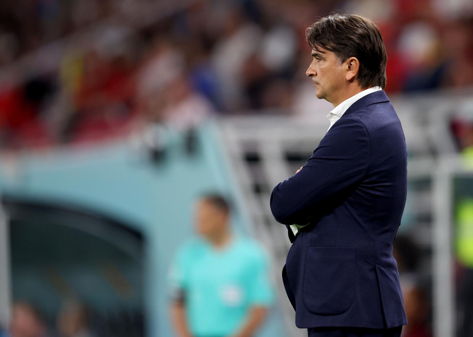 01.12.2022., stadion Ahmad Bin Ali, Al Rayyan, Katar - FIFA Svjetsko prvenstvo, skupina F, 3. kolo, Hrvatska - Belgija. 
izbornik hrvatske nogometne reprezentacije Zlatko Dalic
Photo: Igor Kralj/PIXSELL Photo: Igor Kralj/PIXSELL