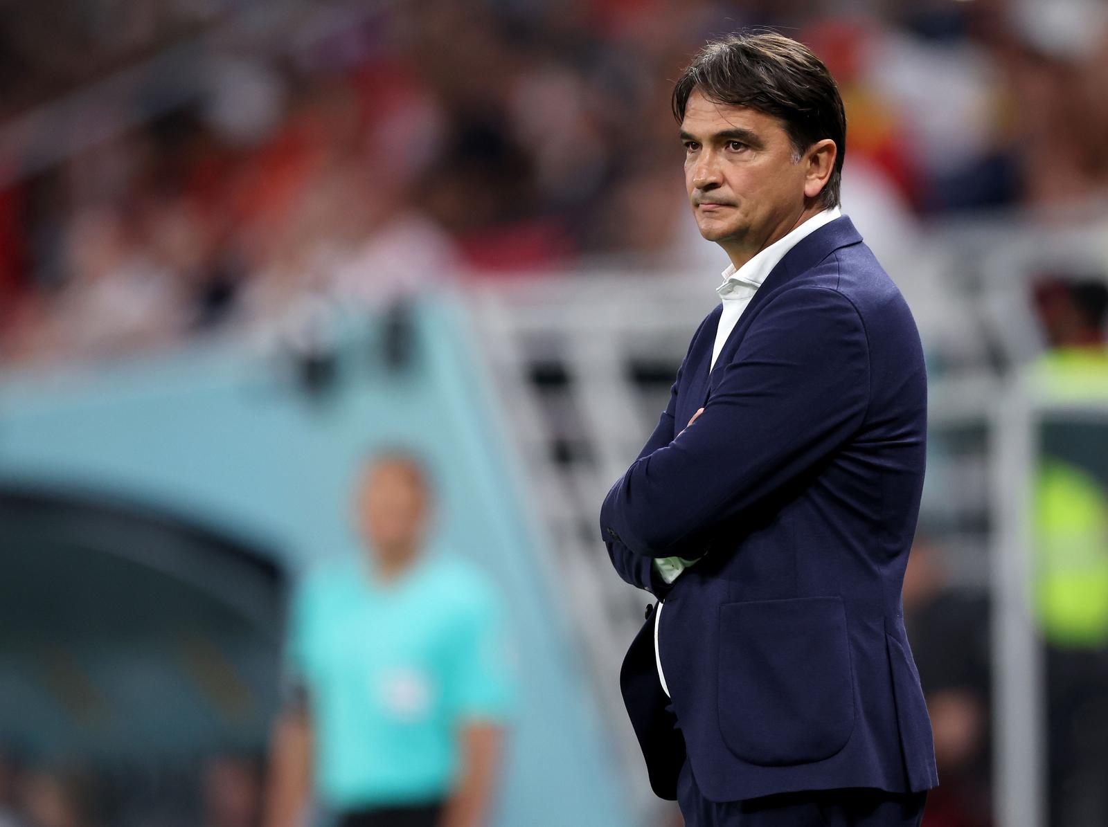 01.12.2022., stadion Ahmad Bin Ali, Al Rayyan, Katar - FIFA Svjetsko prvenstvo, skupina F, 3. kolo, Hrvatska - Belgija. 
izbornik hrvatske nogometne reprezentacije Zlatko Dalic Photo: Igor Kralj/PIXSELL