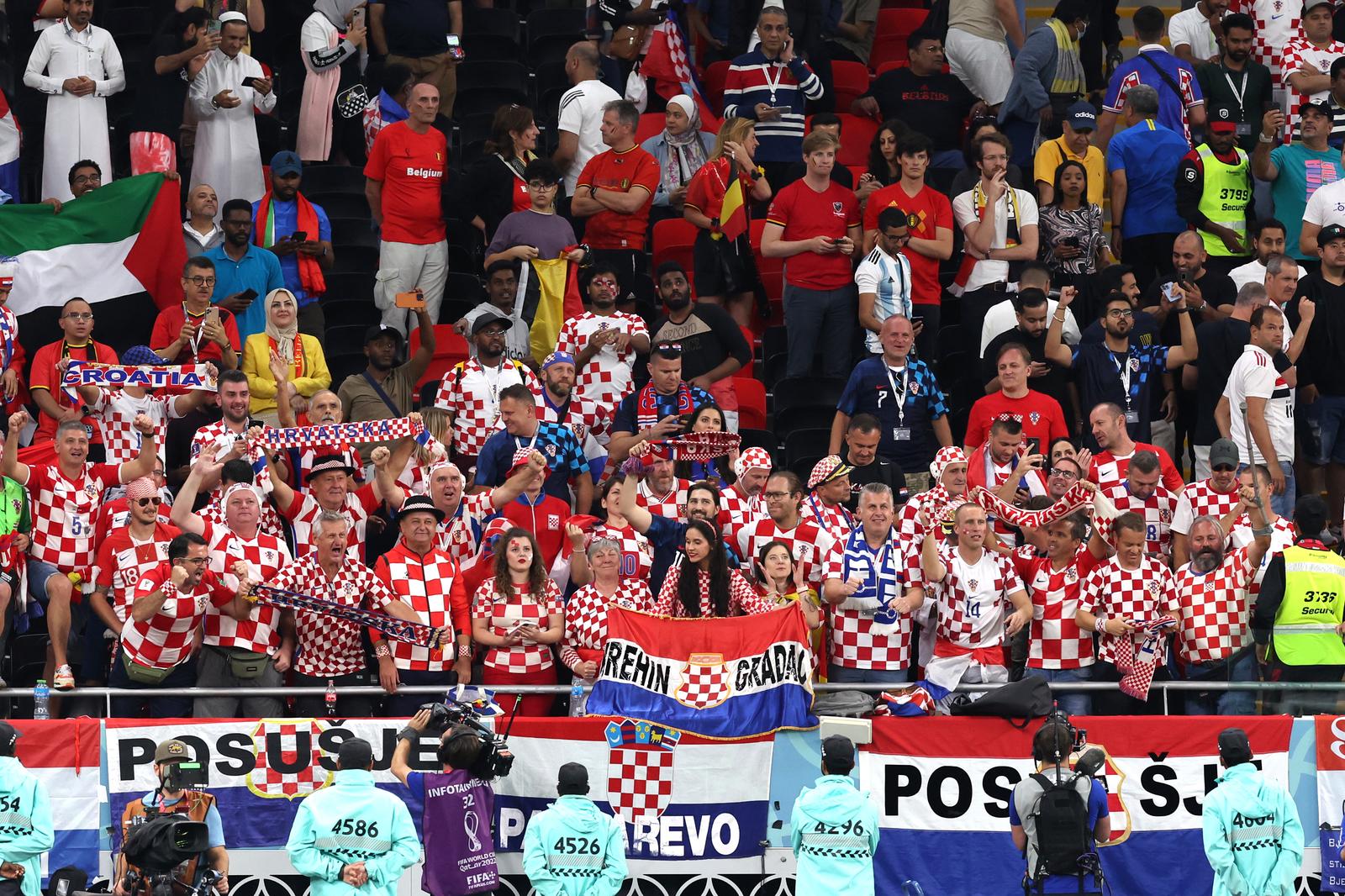 01.12.2022., stadion Ahmad Bin Ali, Al Rayyan, Katar - FIFA Svjetsko prvenstvo, skupina F, 3. kolo, Hrvatska - Belgija. Photo: Goran Stanzl/PIXSELL