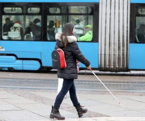 02.12.2022., Zagreb - Sutra, 3. prosinca, obiljezava se Medjunarodni dan osoba s invaliditetom. Iz UIR Zagreb upozoravaju da je Medjunarodni dan osoba s invaliditetom jedna od prilika da se gradjane podsjeti na svakodnevne teskoce i prepreke s kojima se osobe s invaliditetom susrecu i da se apelira na njihovu senzibilnost i toleranciju spram svih ranjivih skupina. Photo: Patrik Macek/PIXSELL