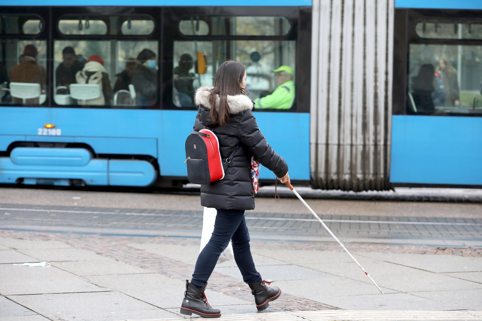 02.12.2022., Zagreb - Sutra, 3. prosinca, obiljezava se Medjunarodni dan osoba s invaliditetom. Iz UIR Zagreb upozoravaju da je Medjunarodni dan osoba s invaliditetom jedna od prilika da se gradjane podsjeti na svakodnevne teskoce i prepreke s kojima se osobe s invaliditetom susrecu i da se apelira na njihovu senzibilnost i toleranciju spram svih ranjivih skupina. Photo: Patrik Macek/PIXSELL