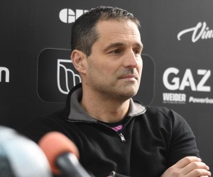05.12.2022., Sibenik - Konferencija za medije HNK Sibenik uoci pocetka pripreme za nastavak Supersport Hrvatske nogometne lige. Na konferenciji medijima su se obratili trener Mario Cvitanovic i sportski direktor Dario Dabac.  Photo: Hrvoje Jelavic/PIXSELL