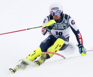 06.01.2022., Zagreb - Prva voznja muskog slaloma Audi FIS Svjetskog skijaskog kupa Snow Queen Trophy 2022. Dave Ryding Photo: Slavko Midzor/PIXSELL