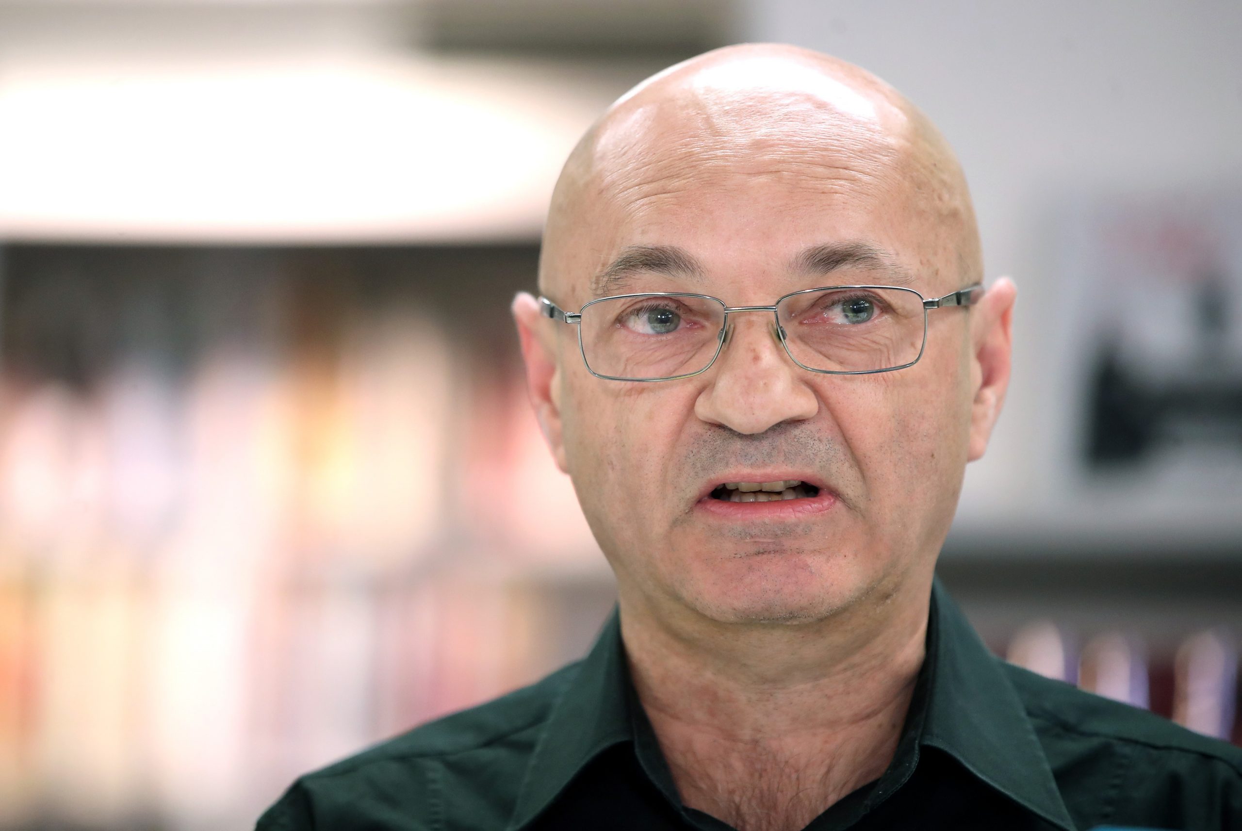 06.05.2022., Zagreb - Knjiznica Bogdana Ogrizovica. Udruga Franak odrzala je konferenciju za novinare na temu "Presuda Suda EU C-567/20 o pravima korisnika kredita koji su konvertirali kredite iz valute CHF u EUR". Na konferenciji su govorili: Elvir Sudar, Vlado Ivkic, Srdjan Kalibota, Goran Aleksic, Ana Herman, Jasna Cekada. Photo: Sanjin Strukic/PIXSELL
