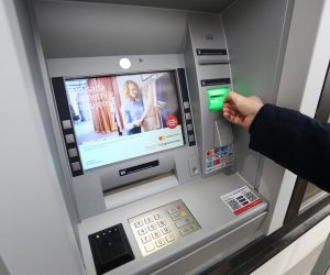 09.02.2018., Karlovac - Bankomat Zagrebacke banke. "nPhoto: Kristina Stedul Fabac/PIXSELL