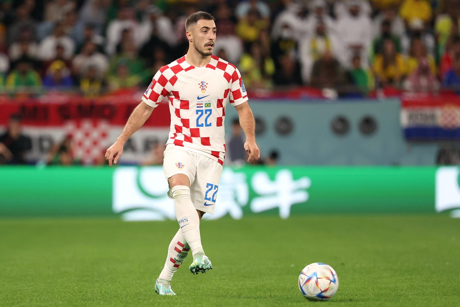 09.12.2022., stadion Education City, Al Rayyan, Katar - FIFA Svjetsko prvenstvo, cetvrtfinale, Hrvatska - Brazil. Josip Juranovic Photo: Goran Stanzl/PIXSELL