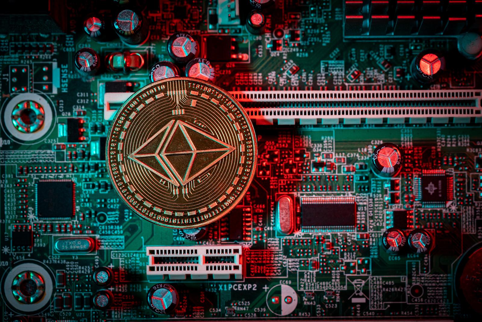 09.05.2022., Zagreb - Iluistracija kriptovaluta. Ethereum.
  Photo: Davor Puklavec/PIXSELL