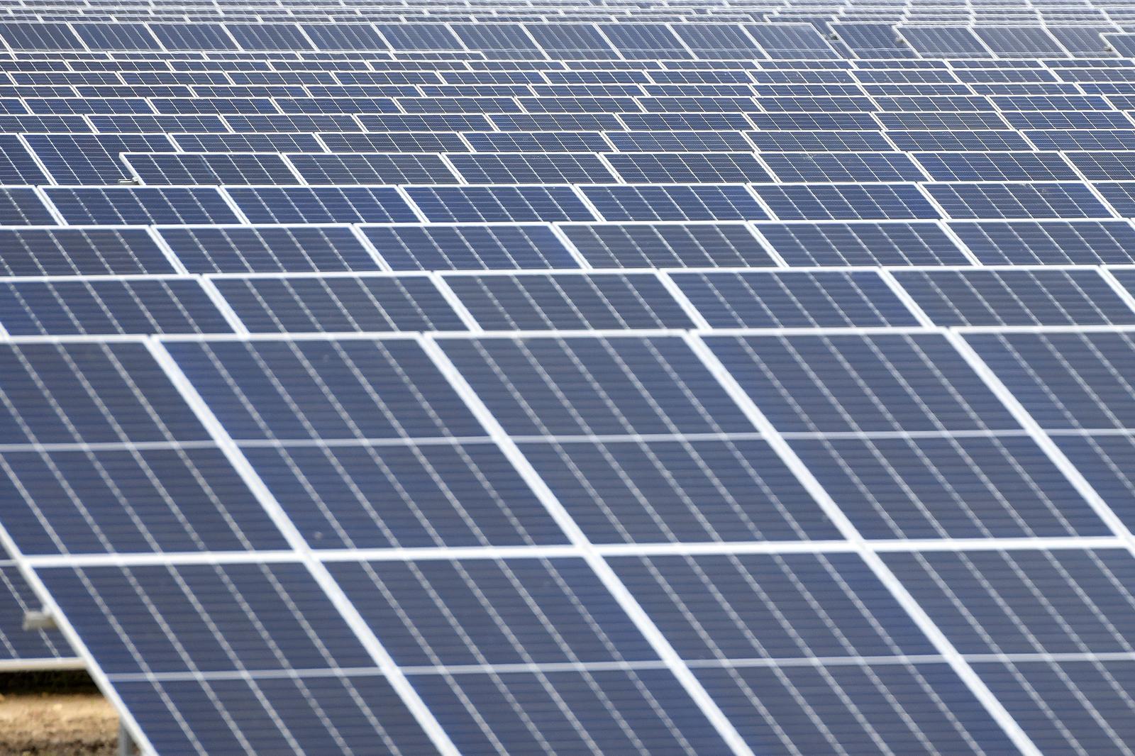 10.10.2022., Sveta Marija - Zavrsetak radova na najvecoj solarnoj elektrani u Hrvatskoj.  Photo: Vjeran Zganec Rogulja/PIXSELL