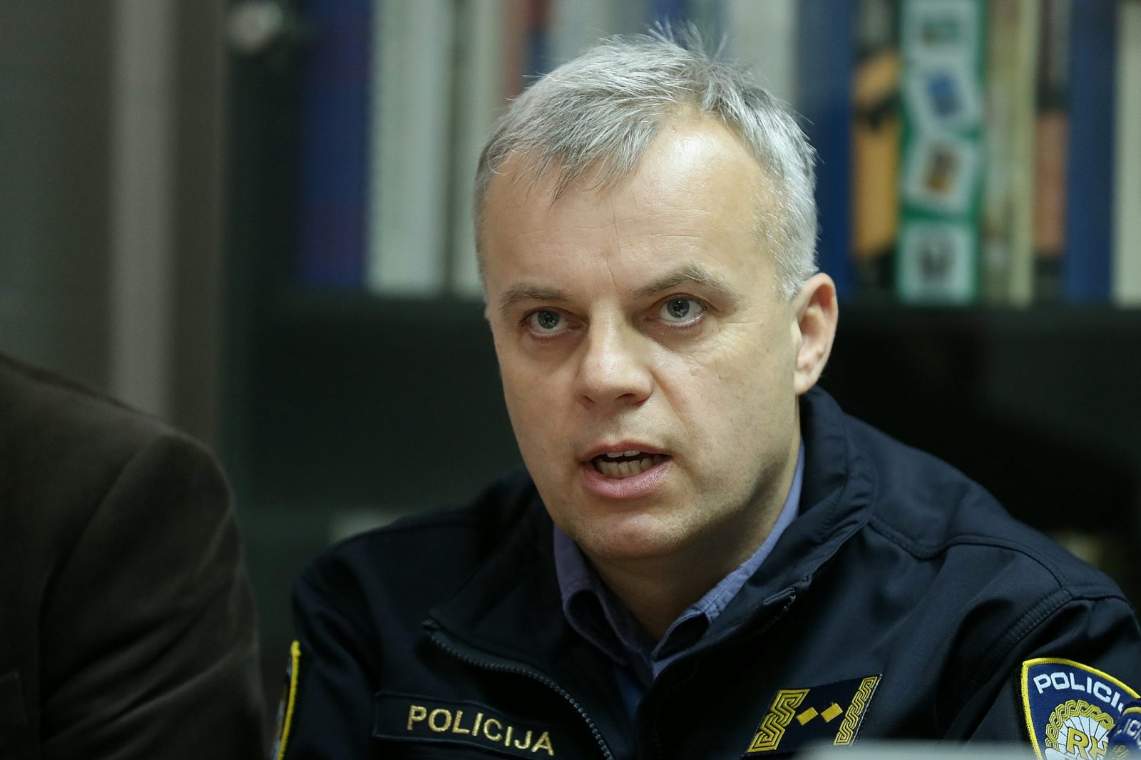 Zagreb: Konferencija povodom početka operativne akcije Mir i dobro 13.12.2018., Zagreb - Konferencija za medije povodom pocetka operativne akcije Mir i dobro koja se ove godine provodi 25. godinu zaredom, a usmjerena je na senzibilizaciju javnosti i zakonske odredbe kojima je regulirana uporaba pirotehnickih sredstava. Akcija Mir i dobro zapocinje 15. prosinca i traje do 8. sijecnja. Tomislav Vukoja. rPhoto: Goran Stanzl/PIXSELL
