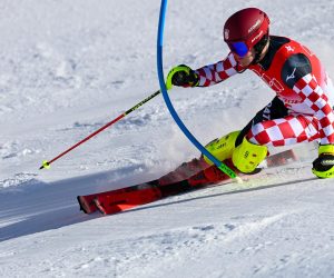 15.02.2022.,Peking, Kina - Zimske olimpijske igre 2022. Muski slalom Photo: Jaki Franja/PIXSELL
