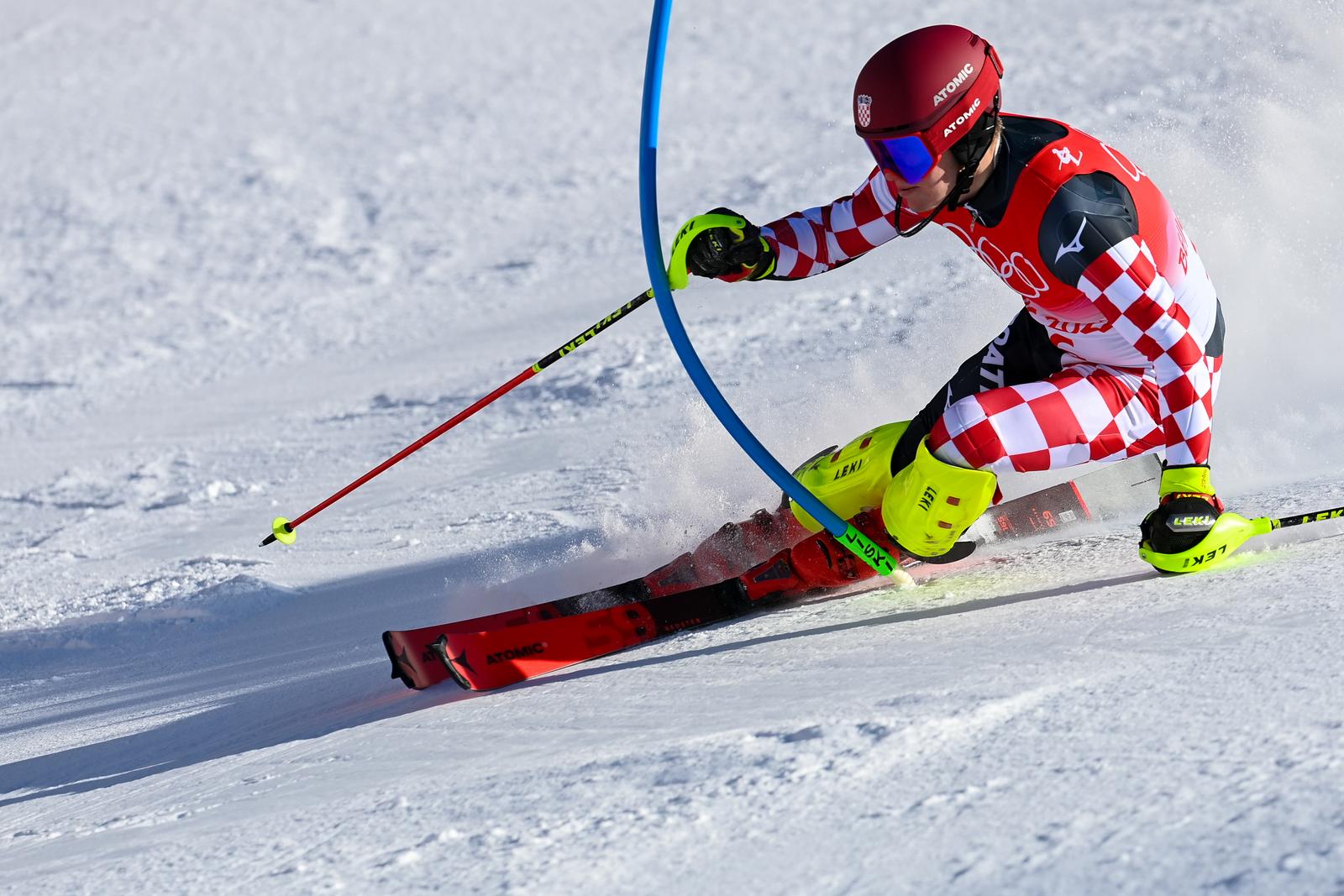 15.02.2022.,Peking, Kina - Zimske olimpijske igre 2022. Muski slalom Photo: Jaki Franja/PIXSELL
