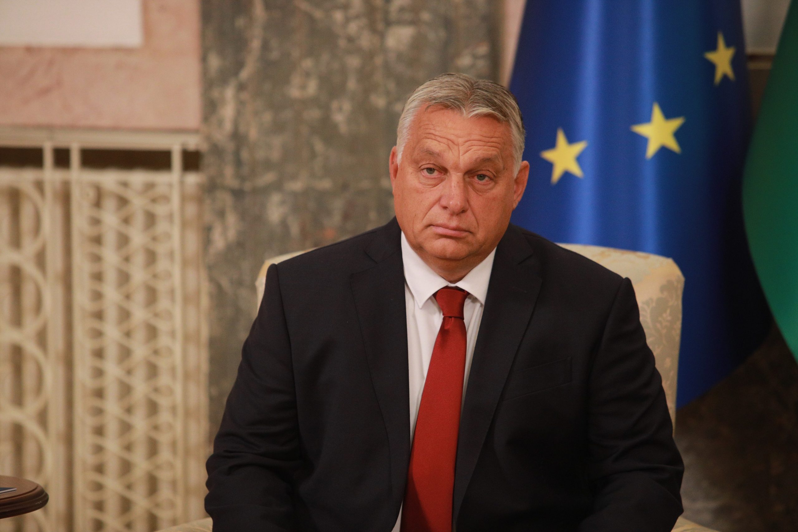 16, September, 2022, Belgrade - The President of the Republic of Serbia, Aleksandar Vucic, met with the Prime Minister of Hungary, Viktor Orban. Viktor Orban. Photo: Milos Tesic/ATAImages.

16, septembar, 2022, Beograd - Predsednik Republike Srbije Aleksandar Vucic sastao se sa premijerom Madjarske Viktorom Orbanom. . Photo: Milos Tesic/ATAImages. Photo: Milos Tesic/PIXSELL