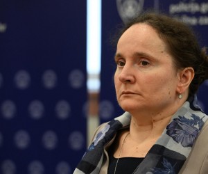 16.11.2022., Zagreb - U Ministarstvu unutarnjih poslova odrzana je konferencija za medije na kojoj je ministar Davor Bozinovic predstaviojavnosti aktivnosti MUP-a s ciljem poticanja osoba s invaliditetom na ravnopravno sudjelovanje u predstojecim natjecajima za zaposljavanje u MUP-u RH. Anka Slonjsak Photo: Davorin Visnjic/PIXSELL