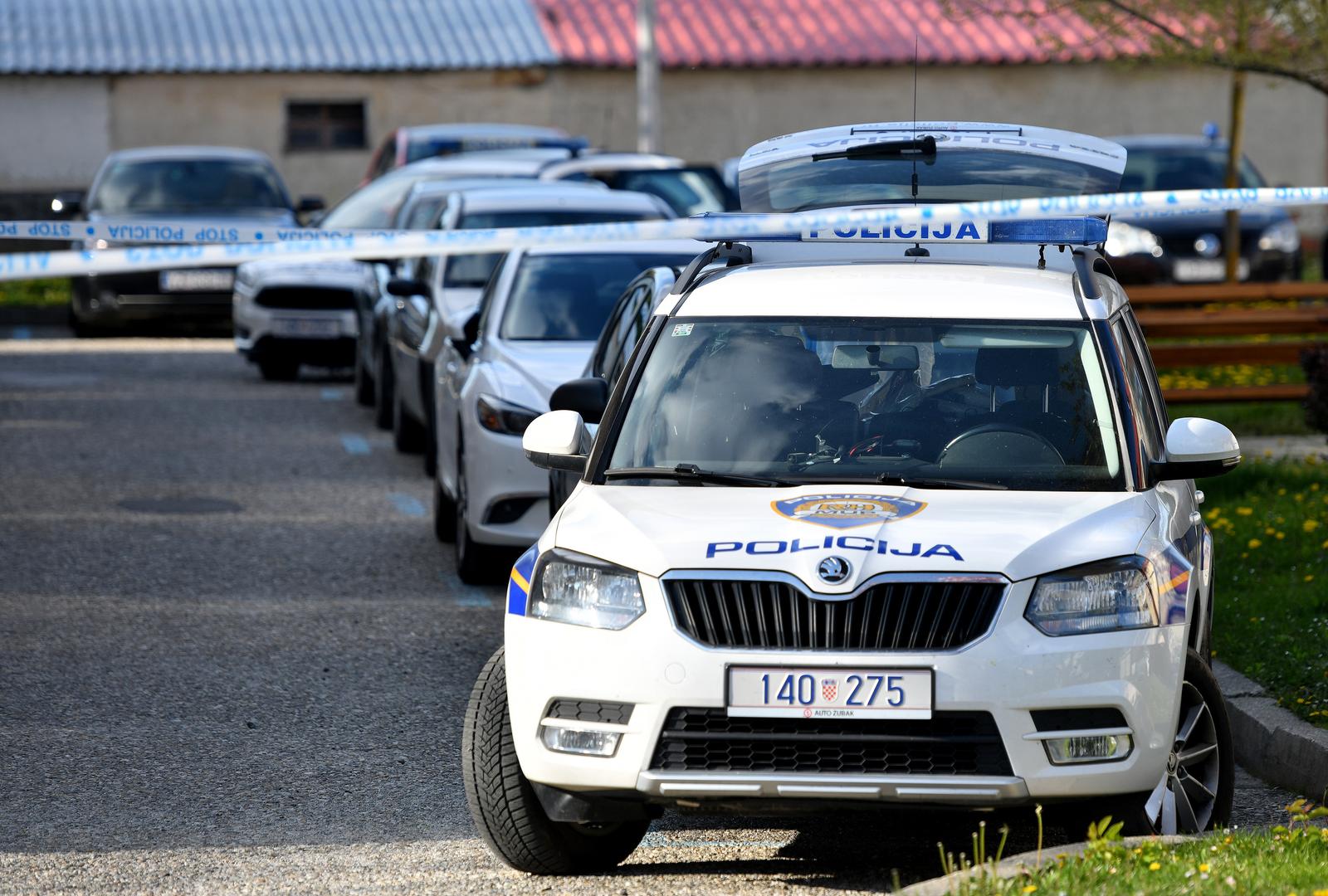 17.04.2022., Ivanec- U stanu pronadjeno tijelo muske i zenske osobe. Radi se o policijskim sluzbenicima. Ocevid je u tijeku. Photo: Vjeran Zganec Rogulja/PIXSELL
