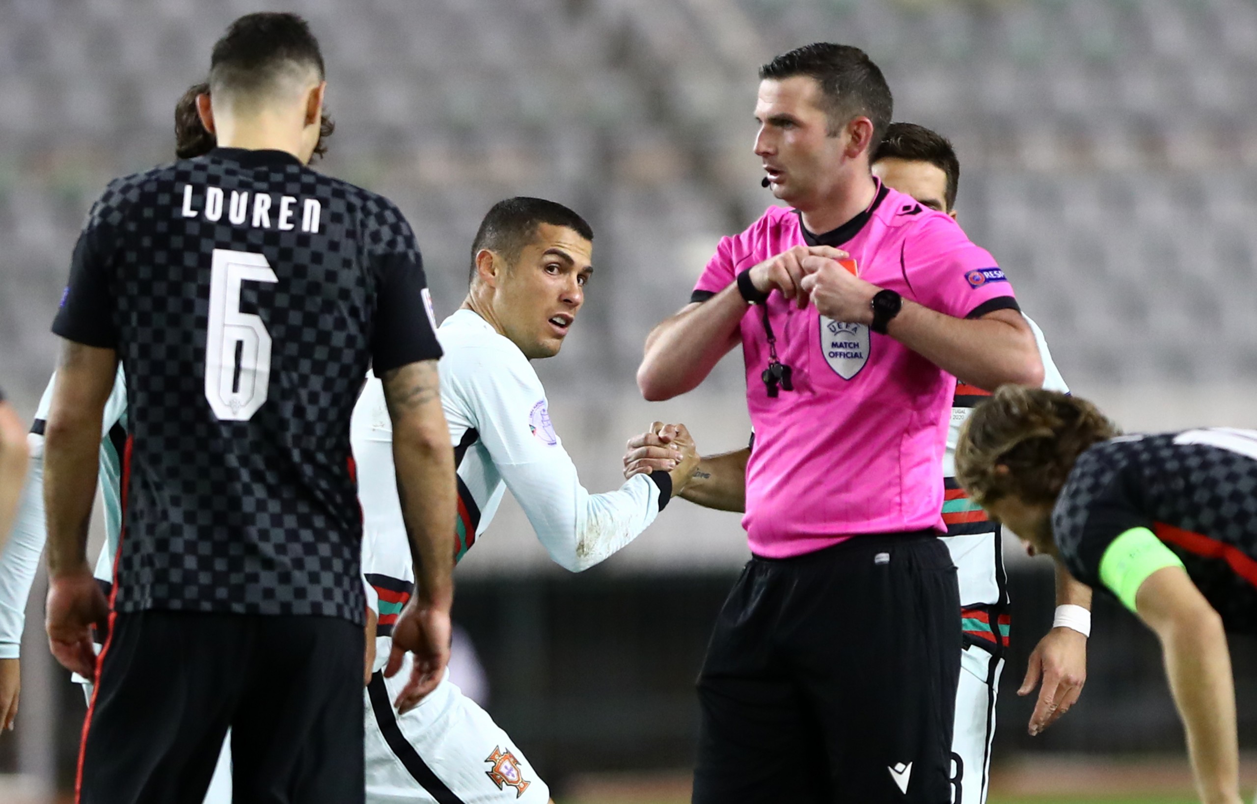 17.11.2020., stadion Poljud, Split - Utakmica Lige nacija, skupina A3, Hrvatska - Portugal. Photo: Milan Sabic/PIXSELL