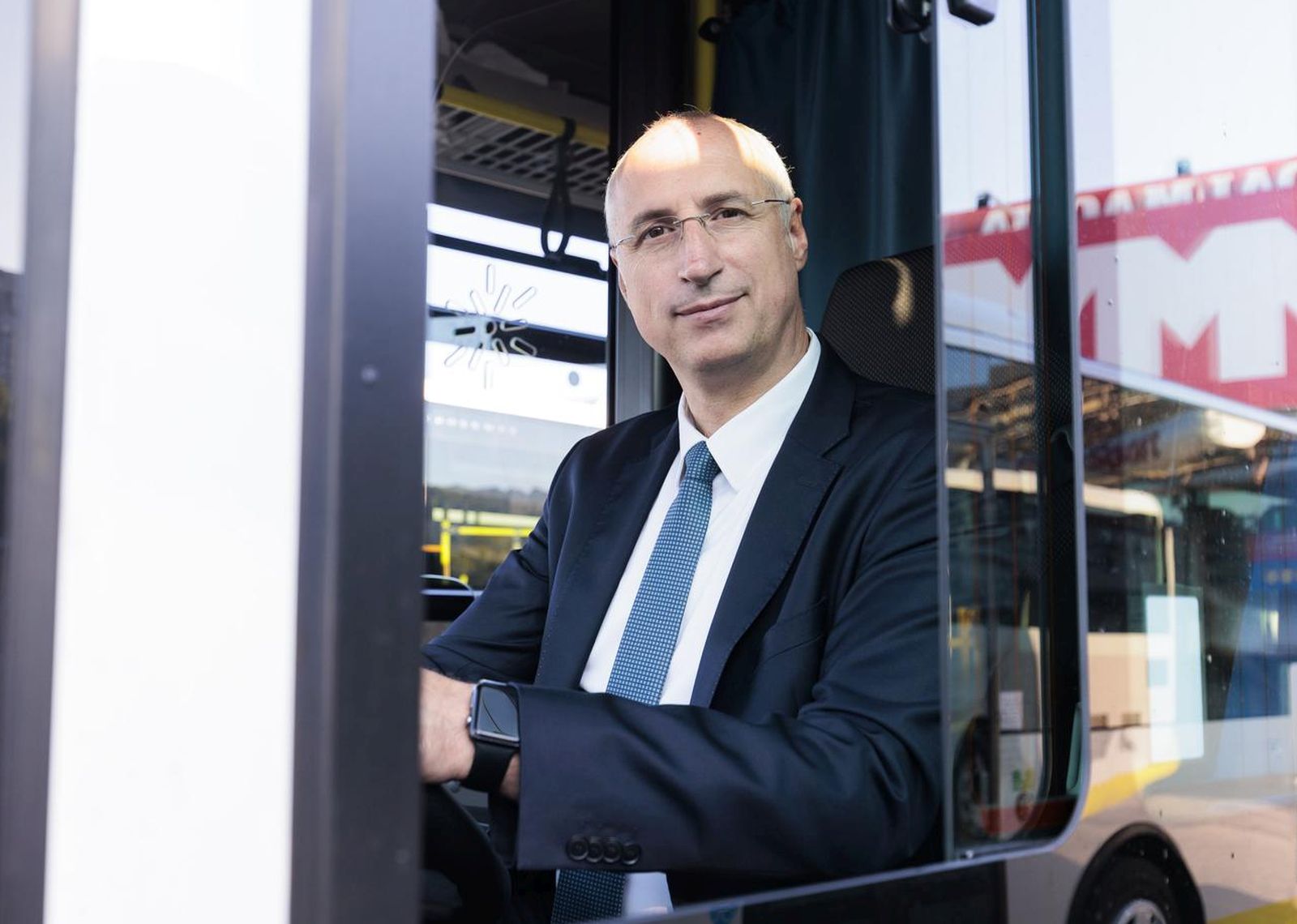 18.10.2022., Split - Zavrsna konferencija povodom nabavke novih autobusa za Promet Split.
Ivica Puljak
  Photo: Miroslav Lelas/PIXSELL