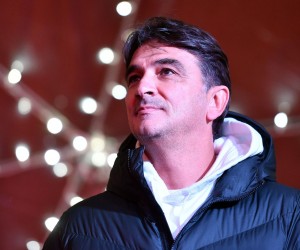 19.12.2022., Varazdin - Svecani docek na Kapucinskom trgu za izbornika hrvatske reprezentacije Zlatka Dalica u Varazdinu Photo: Vjeran Zganec Rogulja/PIXSELL
