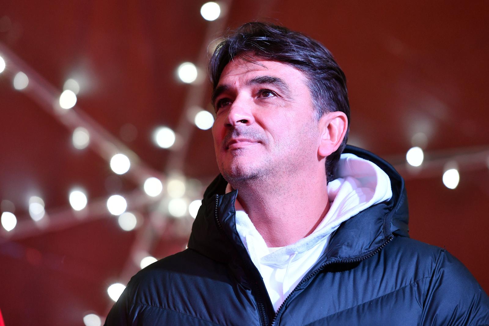 19.12.2022., Varazdin - Svecani docek na Kapucinskom trgu za izbornika hrvatske reprezentacije Zlatka Dalica u Varazdinu Photo: Vjeran Zganec Rogulja/PIXSELL