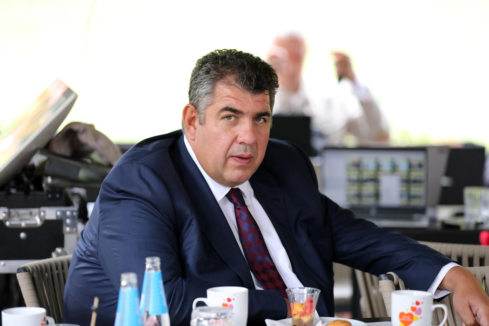 20.09.2021., Koprivnica - Vecernjakova konferencija "Hrvatska kavu trebamo" Porezna politika u funkciji podizanja konkurentnosti hrvatskog gospodarstva. Pavao Vujnovac predsjednik Uprave Energia naturalis Grupe.rPhoto: Emica Elvedji/PIXSELL