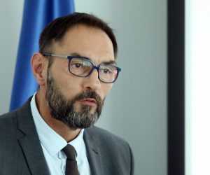 Zagreb: Održana prezentacija informatizacije Uskoka 24.07.2018., Zagreb - Prezentacija informatizacije Uskoka -  Jacanje kapaciteta ljudskih potencijala drzavnog odvjetnistva USKOK-a. Drazen Jelenic.rPhoto: Borna Filic/PIXSELL