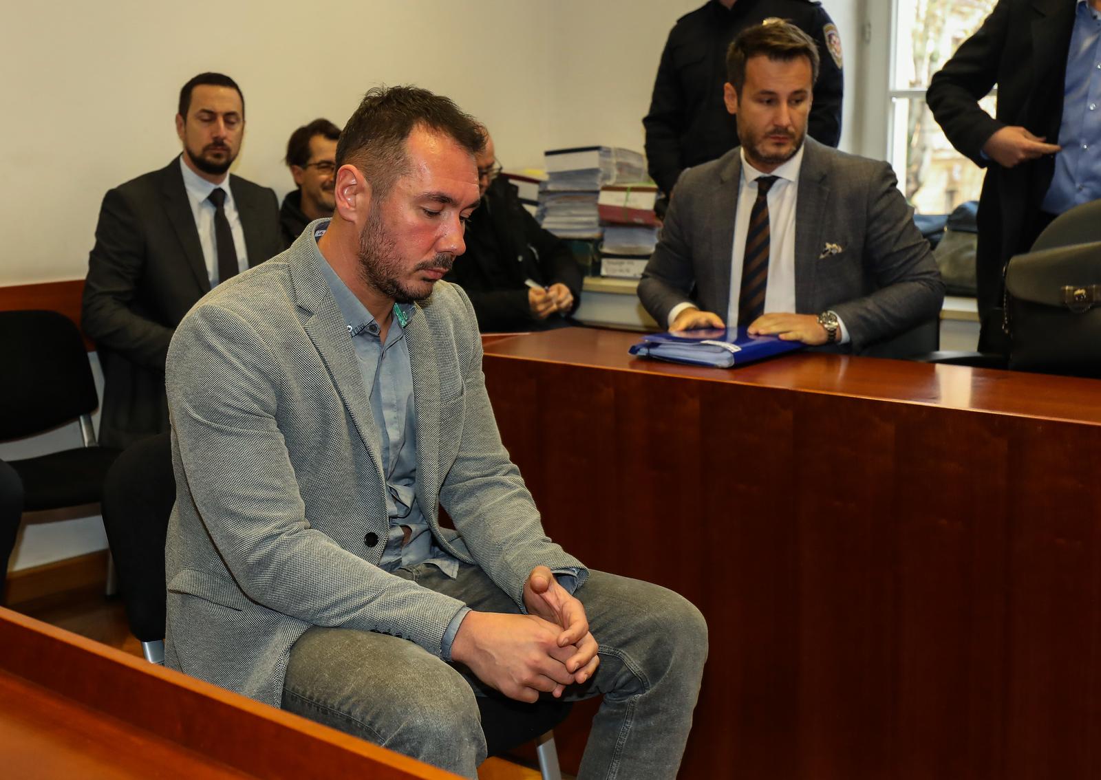 25.11.2022., Zagreb - Na Opcinskom kaznenom sudu pocelo je sudjenje Ivanu Pavlovicu za prometnu nesrecu u kojoj je usmrtio taksista. Photo: Jurica Galoic/PIXSELL
