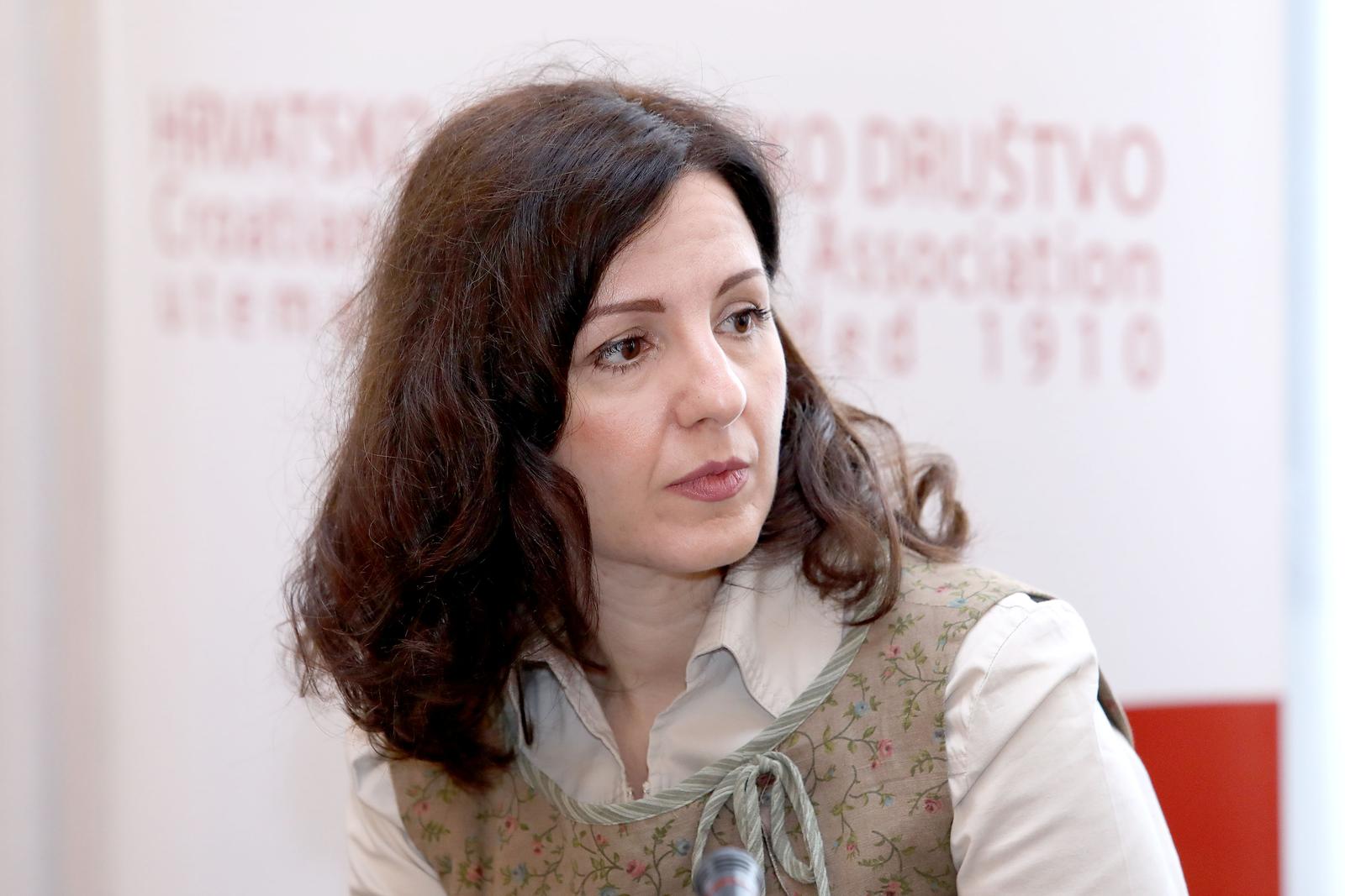 27.05.2019., Zagreb - U Novinarskom domu odrzana je  tribina Autorska prava novinara: sto nam donosi Direktiva?, na kojoj su govorili Romana Matanovac Vuckovic, Valentina Wiesner, Lucijan Caric, Milan Majerovic Stilinovic, a moderator je bio Domagoj Novokmet.rPhoto: Patrik Macek/PIXSELL