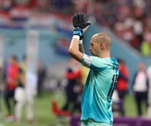 27.11.2022., Khalifa International stadion, Katar - FIFA Svjetsko prvenstvo, skupina F, 2. kolo, Hrvatska - Kanada. Milan Borjan Photo: Goran Stanzl/PIXSELL